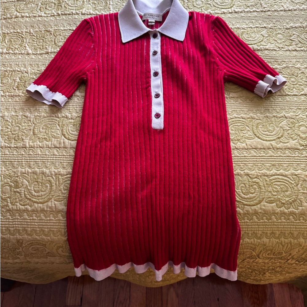 Burberry cashmere button up sweater. NWOT never worn